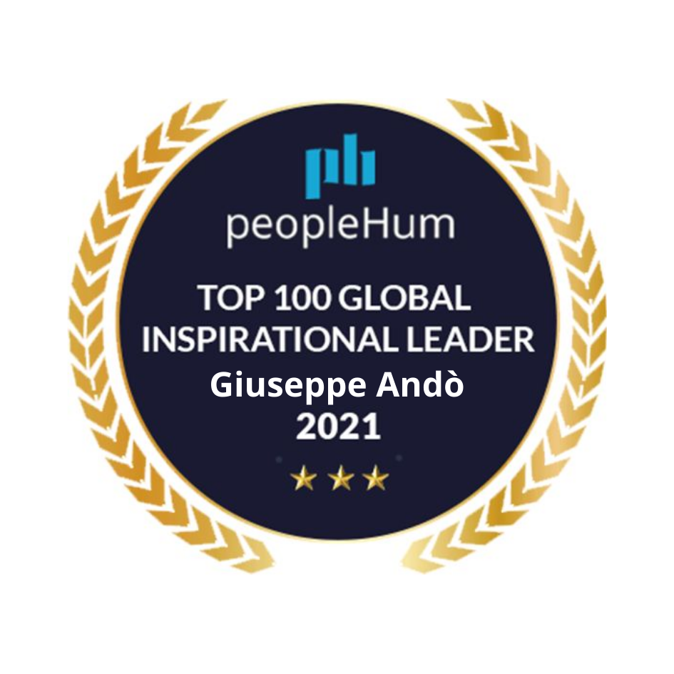 PeopleHum Top 100 Global Inspirational Leader 2021 - Giuseppe Ando
